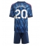 Arsenal Noni Madueke #20 Uit tenue Kids 2025-26 Korte Mouwen (+ broek)