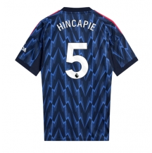 Arsenal Piero Hincapie #5 Uit tenue 2025-26 Korte Mouwen