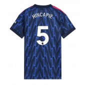 Arsenal Piero Hincapie #5 Uit tenue Dames 2025-26 Korte Mouwen