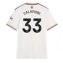 Arsenal Riccardo Calafiori #33 Derde tenue 2025-26 Korte Mouwen