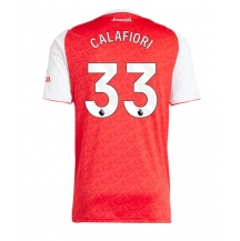 Arsenal Riccardo Calafiori #33 Thuis tenue 2025-26 Korte Mouwen