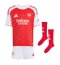 Arsenal Riccardo Calafiori #33 Thuis tenue Kids 2025-26 Korte Mouwen (+ broek)