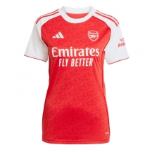 Arsenal Thuis tenue Dames 2025-26 Korte Mouwen