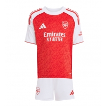 Arsenal Thuis tenue Kids 2025-26 Korte Mouwen (+ broek)