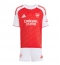 Arsenal Thuis tenue Kids 2025-26 Korte Mouwen (+ broek)