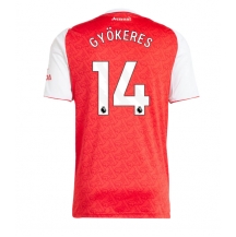 Arsenal Viktor Gyokeres #14 Thuis tenue 2025-26 Korte Mouwen