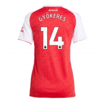 Arsenal Viktor Gyokeres #14 Thuis tenue Dames 2025-26 Korte Mouwen