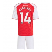 Arsenal Viktor Gyokeres #14 Thuis tenue Kids 2025-26 Korte Mouwen (+ broek)