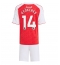 Arsenal Viktor Gyokeres #14 Thuis tenue Kids 2025-26 Korte Mouwen (+ broek)