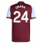 Aston Villa Amadou Onana #24 Thuis tenue 2025-26 Korte Mouwen
