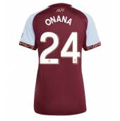 Aston Villa Amadou Onana #24 Thuis tenue Dames 2025-26 Korte Mouwen