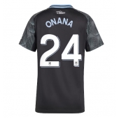 Aston Villa Amadou Onana #24 Uit tenue Dames 2025-26 Korte Mouwen