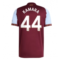 Aston Villa Boubacar Kamara #44 Thuis tenue 2025-26 Korte Mouwen