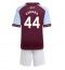 Aston Villa Boubacar Kamara #44 Thuis tenue Kids 2025-26 Korte Mouwen (+ broek)