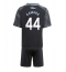 Aston Villa Boubacar Kamara #44 Uit tenue Kids 2025-26 Korte Mouwen (+ broek)