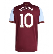 Aston Villa Emiliano Buendia #10 Thuis tenue 2025-26 Korte Mouwen