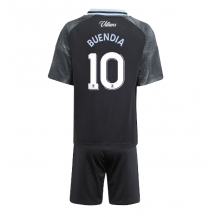 Aston Villa Emiliano Buendia #10 Uit tenue Kids 2025-26 Korte Mouwen (+ broek)