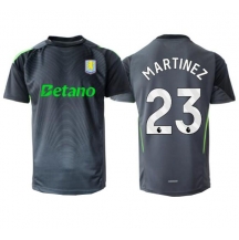 Aston Villa Emiliano Martinez #23 Keeper Thuis tenue 2025-26 Korte Mouwen