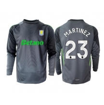 Aston Villa Emiliano Martinez #23 Keeper Thuis tenue 2025-26 Lange Mouwen