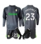 Aston Villa Emiliano Martinez #23 Keeper Thuis tenue Kids 2025-26 Lange Mouwen (+ broek)