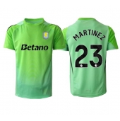 Aston Villa Emiliano Martinez #23 Keeper Uit tenue 2025-26 Korte Mouwen