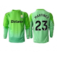 Aston Villa Emiliano Martinez #23 Keeper Uit tenue 2025-26 Lange Mouwen