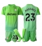 Aston Villa Emiliano Martinez #23 Keeper Uit tenue Kids 2025-26 Korte Mouwen (+ broek)