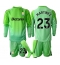Aston Villa Emiliano Martinez #23 Keeper Uit tenue Kids 2025-26 Lange Mouwen (+ broek)