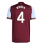 Aston Villa Ezri Konsa #4 Thuis tenue 2025-26 Korte Mouwen