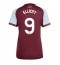 Aston Villa Harvey Elliott #9 Thuis tenue Dames 2025-26 Korte Mouwen