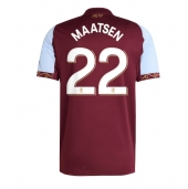 Aston Villa Ian Maatsen #22 Thuis tenue 2025-26 Korte Mouwen