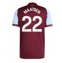 Aston Villa Ian Maatsen #22 Thuis tenue 2025-26 Korte Mouwen
