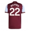 Aston Villa Ian Maatsen #22 Thuis tenue 2025-26 Korte Mouwen