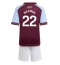Aston Villa Ian Maatsen #22 Thuis tenue Kids 2025-26 Korte Mouwen (+ broek)