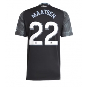 Aston Villa Ian Maatsen #22 Uit tenue 2025-26 Korte Mouwen
