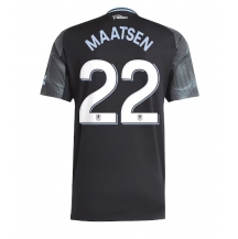 Aston Villa Ian Maatsen #22 Uit tenue 2025-26 Korte Mouwen