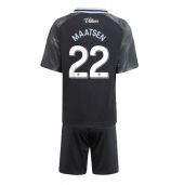 Aston Villa Ian Maatsen #22 Uit tenue Kids 2025-26 Korte Mouwen (+ broek)