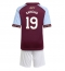 Aston Villa Jadon Sancho #19 Thuis tenue Kids 2025-26 Korte Mouwen (+ broek)