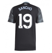 Aston Villa Jadon Sancho #19 Uit tenue 2025-26 Korte Mouwen