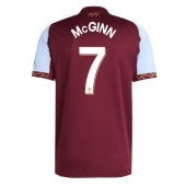 Aston Villa John McGinn #7 Thuis tenue 2025-26 Korte Mouwen
