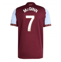 Aston Villa John McGinn #7 Thuis tenue 2025-26 Korte Mouwen