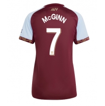 Aston Villa John McGinn #7 Thuis tenue Dames 2025-26 Korte Mouwen