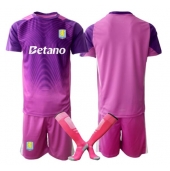 Aston Villa Keeper Derde tenue Kids 2025-26 Korte Mouwen (+ broek)
