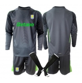 Aston Villa Keeper Thuis tenue Kids 2025-26 Lange Mouwen (+ broek)