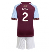 Aston Villa Matty Cash #2 Thuis tenue Kids 2025-26 Korte Mouwen (+ broek)