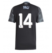 Aston Villa Pau Torres #14 Uit tenue 2025-26 Korte Mouwen