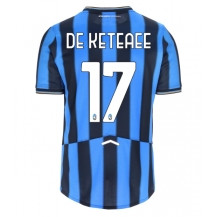 Atalanta Charles De Ketelaere #17 Thuis tenue 2025-26 Korte Mouwen