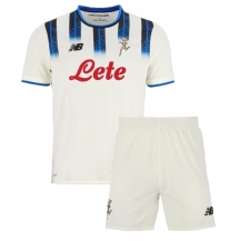 Atalanta Uit tenue Kids 2025-26 Korte Mouwen (+ broek)