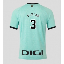 Athletic Bilbao Dani Vivian #3 Derde tenue 2025-26 Korte Mouwen