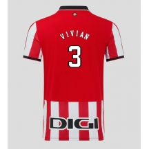 Athletic Bilbao Dani Vivian #3 Thuis tenue 2025-26 Korte Mouwen
